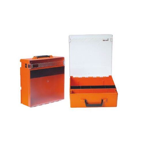 Storage Case - Rola Case - RC003/CL - Clear Lid - Orange