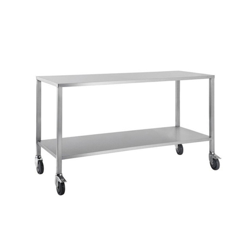 Stainless Steel Trolley No Rails- 800 x 500 x 900(H)mm 