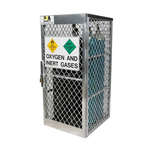 Locker Gas Cylinder Storage - 10 x Cylinder - 760 x 815 x 1800 mm