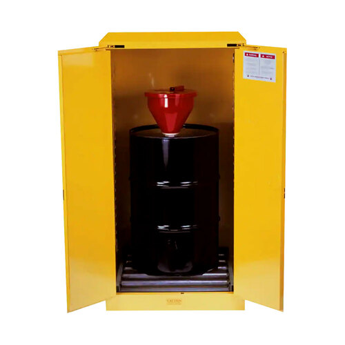 207L Flammable Liquid Storage Cabinet - Drum Vertical - 1760 x 870 x 870 mm - For Waste