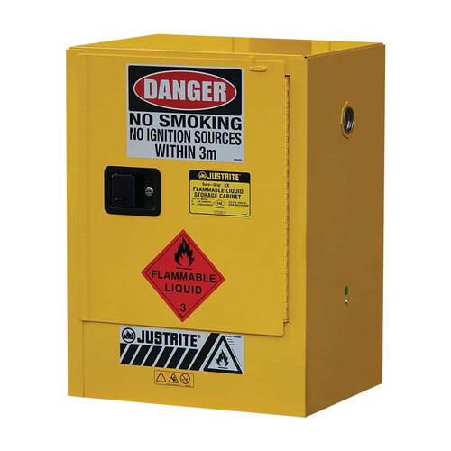30L Flammable Liquid Storage Cabinet - Compact - 800 x 595 x 465 mm