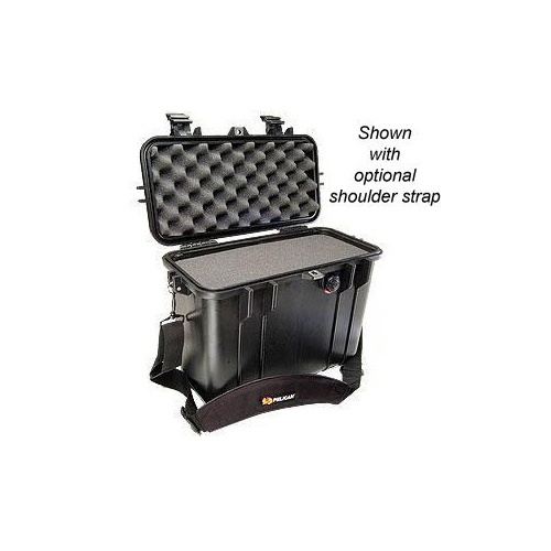 Transport Case - Pelican 1430 - 344 x 146 x 297mm - Foam Insert - Black