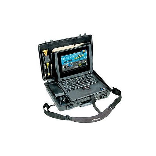 Transport Case - Pelican 1490CC1 - 451 x 289 x 105 mm - Deluxe Case - Black