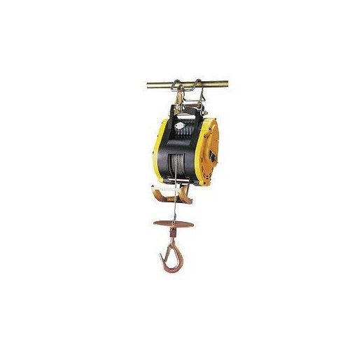 240V Electric Industrial Hoist Single Phase Wire Rope - 300kg Rated