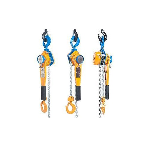6300kg Rated Industrial Lever Block - 1.5 metre Lift