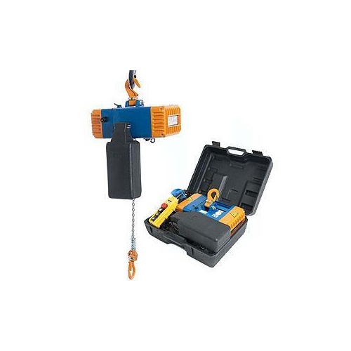 240V Single phase Electric Chain Hoist - Portable - 125kg Rated