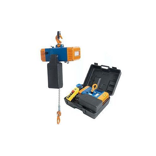 240V Single PHase Electric Chain Hoist - Portable - 500kg Rated
