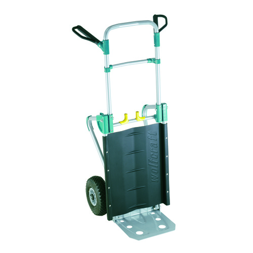 200kg Rated Wolfcart Folding Handtruck Hand Trolley Wheelbarrow 