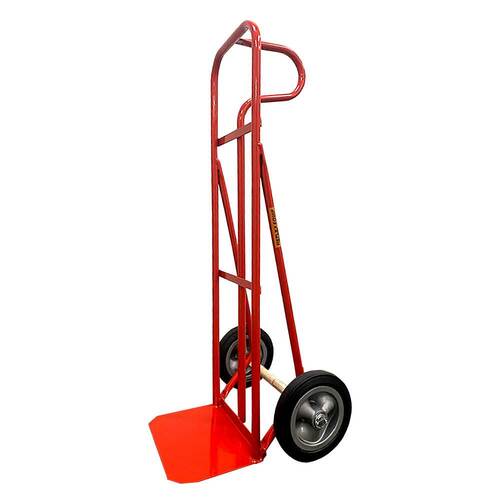 General Purpose Hand Trolley Hand Truck P Handle - 1240mm - 250mm Rubber Wheels