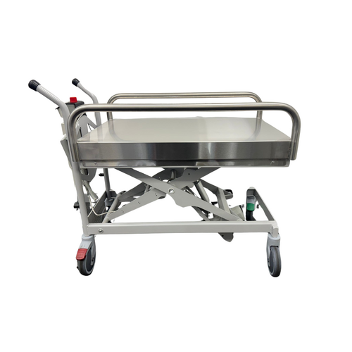 250kg Rated Scissor Lift Trolley Platform Nappy Change Table