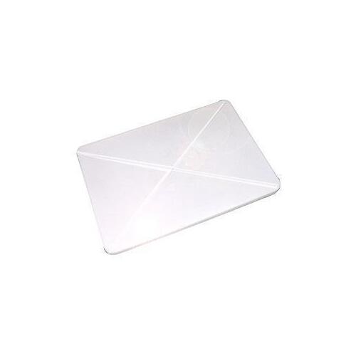 Lid Only - 180L Plastic Rectangular Rotomould Bin - Natural