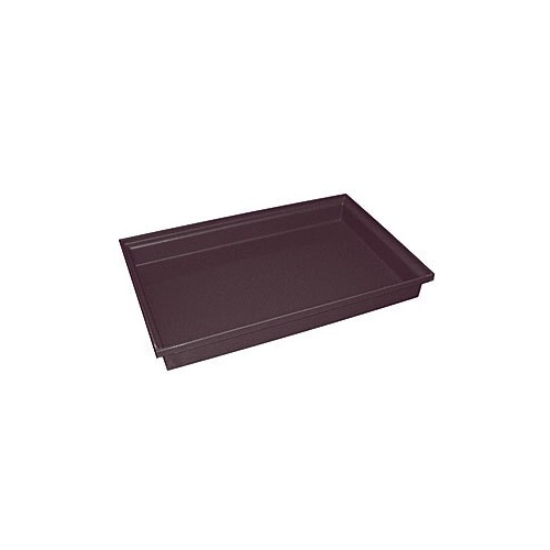 25L Plastic Rotomould- 813 x 517 x 103mm - Black
