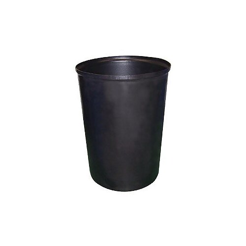 200L Plastic Round Rotomould Bin - 650 x 865mm - Black
