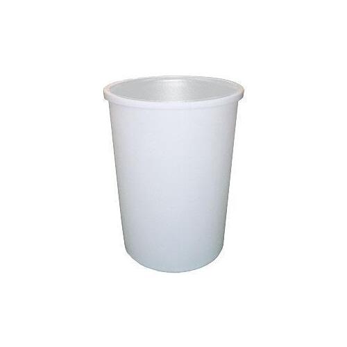 200L Plastic Round Rotomould Bin - 650 x 865mm - Natural