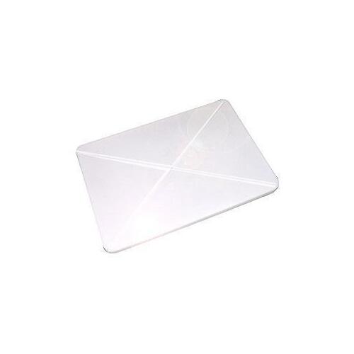 Lid Only - 450L Plastic Rectangular Rotomould Bin - Natural