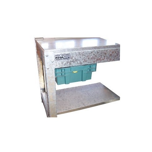 Workshop Work Bench Plastic Drawer - Plastic - Green N.B DOES NOT INCLUDE BENCH