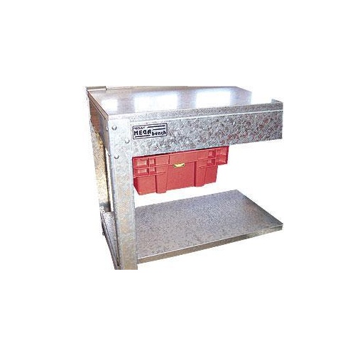 Workshop Work Bench Plastic Drawer - Plastic - Red N.B DOES NOT INCLUDE BENCH