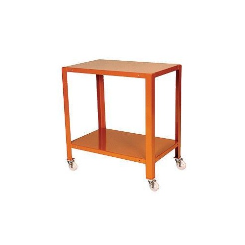 2 Tier Steel Mobile Workstand Work Station - 810 x 510mm