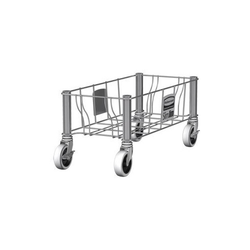 Stainless Steel Trolley Suits 60L 87L Waste Bin