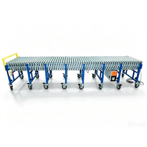 Powered Flexible Roller Conveyor, 460 mm