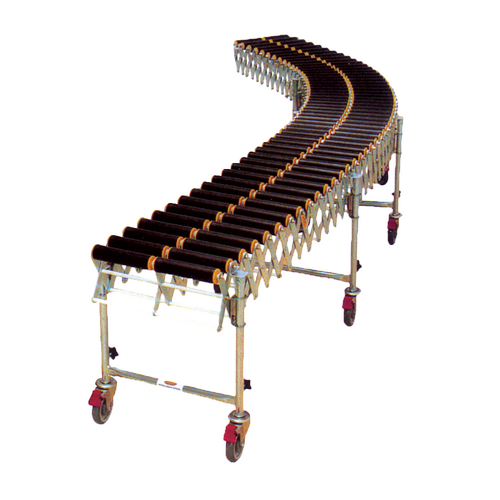 Extendaflex 500 Roller Mobile Conveyor - 2.5m to 7.5m - 350mm Wide