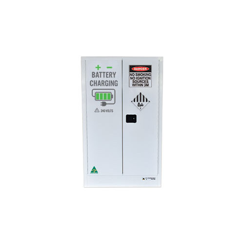 Safety Cabinet - Lithium Battery Storage - 24 outlets