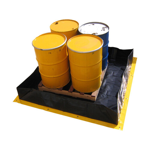 Spill Containment Pallet - Portable Drum Bund