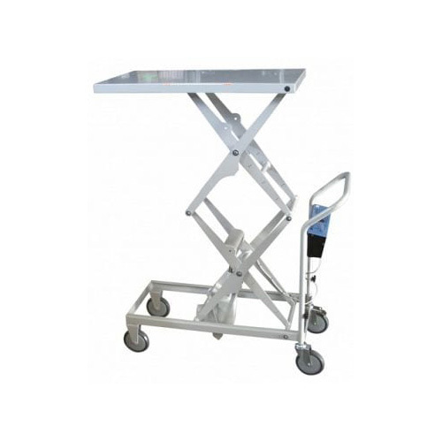 100kg Rated Electric Scissor Lift Trolley - 1482mm Lift