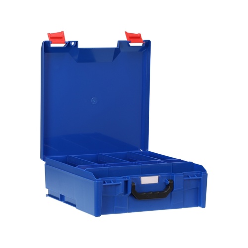 StorageTek Large ABS Storage Case - Solid Lid (Blue)