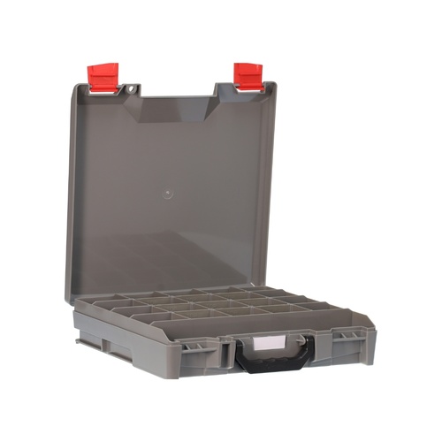 StorageTek Small ABS Storage Case - Solid Lid (Grey)