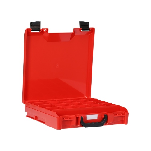 StorageTek Small ABS Storage Case - Solid Lid (Red)