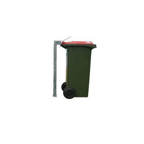 Wheelie Bin Security Stand - Pole - 1 Bin - Suits all Bin Sizes