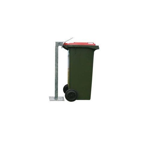 Wheelie Bin Security Stand - Base Plate - 1 Bin - Suits 240 litre Bins