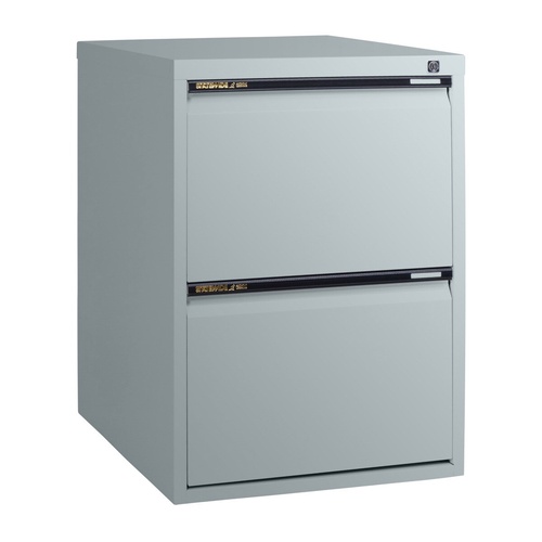 Filing Cabinet - Anti Tilt - 2 Drawer - 715 x 467 x 610mm