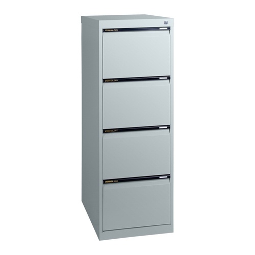 Filing Cabinet - Anti Tilt - 4 Drawer - 1325 x 467 x 610mm