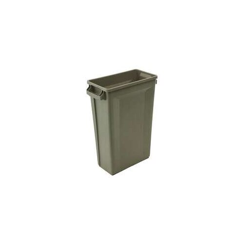 87L Svelte Slim Waste Bin - 507 X 272 X 756mm(excluding Handle Size) - Beige