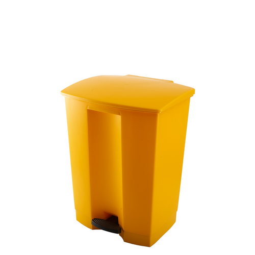 45L Step-On Bin - Yellow 41.3CM X 40.0CM X 60.0CM H
