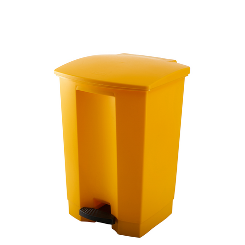 68L Step-On Bin - Yellow 50.2CM X 41.0CM X 67.3CM H