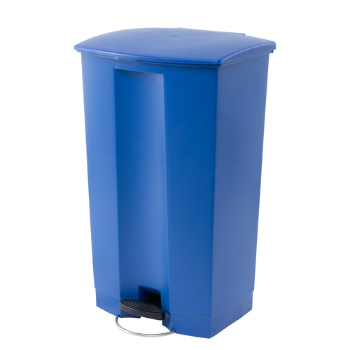 87L Step-On Bin - Blue 50.2CM X 44.7CM X 82.6CM H