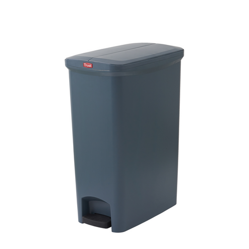 50L Svelte Step-On Bin - Grey 30.7CM X 50.7CM X 72.1CM H