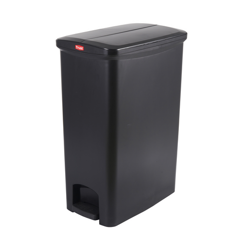 68L Svelte Step-On Bin - Black 34.7CM X 54.4CM X 78.2CM H