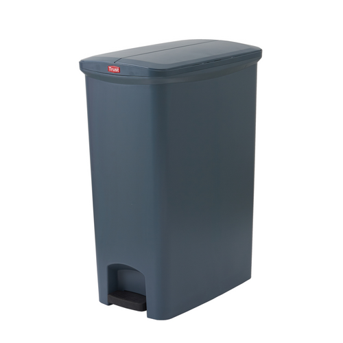 68L Svelte Step-On Bin - Grey 34.7CM X 54.4CM X 78.2CM H