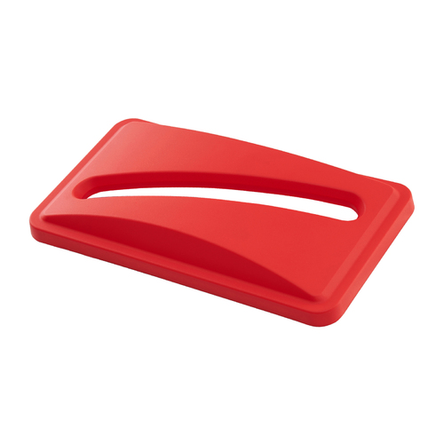 Paper Recycling Lid Suits Svelte Slim Container - Red