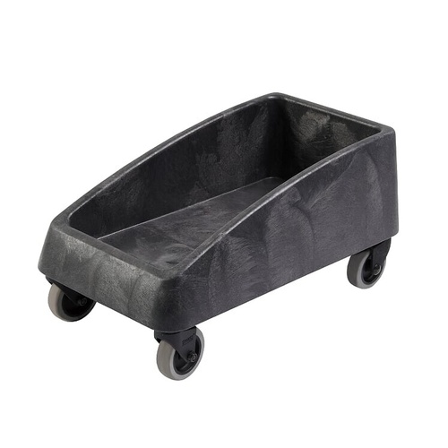 Single Dolly Suits Rectangular Slim Plastic Waste Bin Container