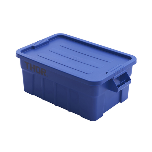 53L Thor  Plastic Storage Stackable Container With Lid - Food Grade - Blue