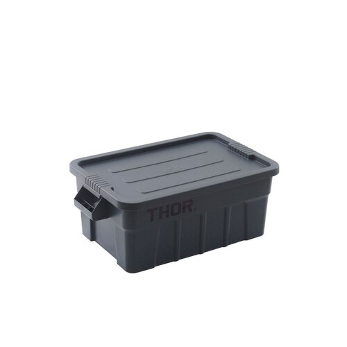 53L Thor  Plastic Storage Stackable Container With Lid - Grey - Food Grade