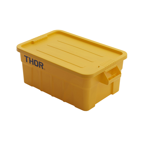 53L Thor  Plastic Storage Stackable Container With Lid - Food Grade - Yellow