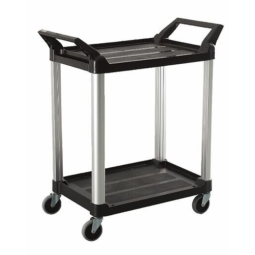 60kg Rated 2 Tier Utility Cart - 850 x 470 x 960mm