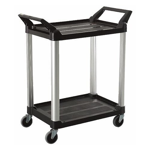 90kg Rated 2 Tier Service Utility Cart
