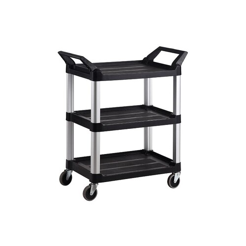 135kg Rated 3 Tier Service Utility Cart - 1032 x 508 x 960mm